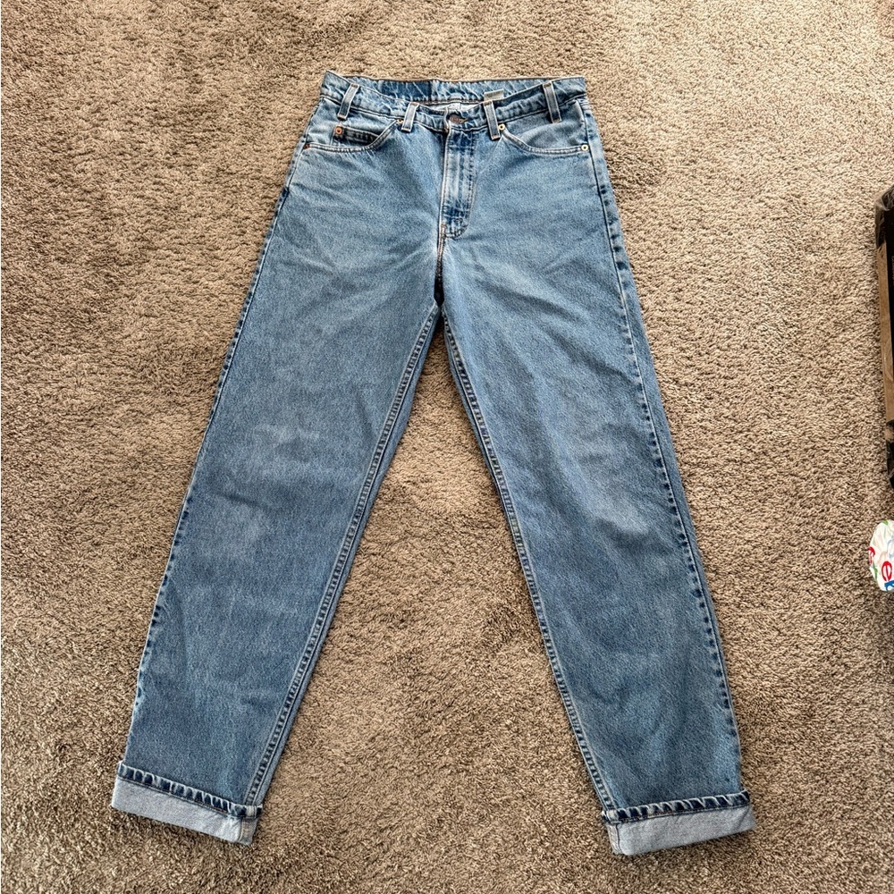 Vintage Levi's 550 relaxed taper 32x34 orange tab